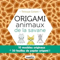 Origami animaux de la savane