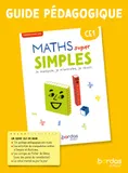 Maths super simples - CE1 - 2025 - Guide pédagogique