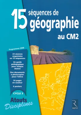 15 sequences de geographie cm2