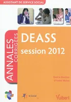 DEASS - Annales corrigées - Session 2012, Assistant de service social