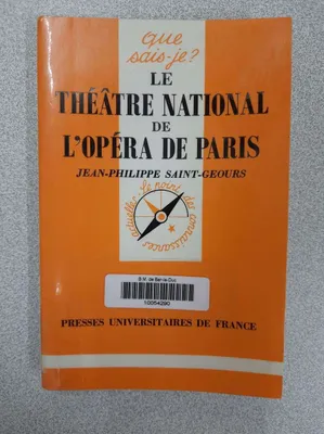 Le Théâtre national de l'Opéra de Paris