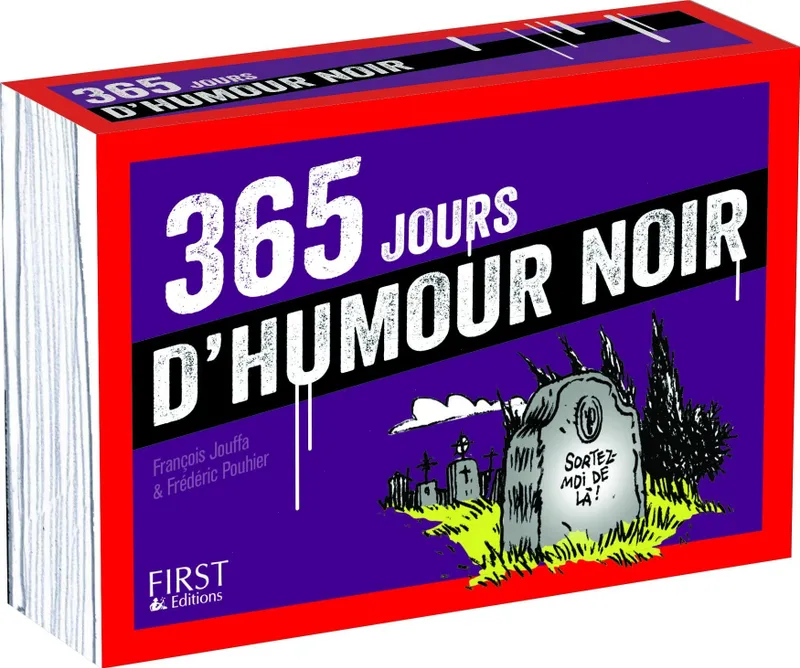 Livres Loisirs Sports 365 jours d'humour noir François Jouffa, Frédéric Pouhier