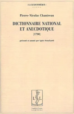 Dictionnaire national et anecdotique - 1790, 1790
