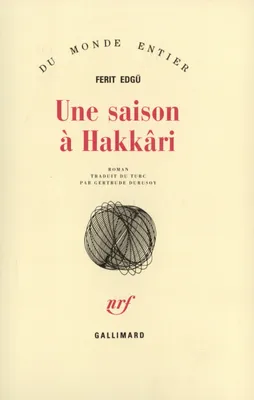 Une saison à Hakkâri, roman
