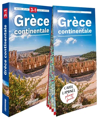 Grèce continentale (guide 3en1)