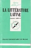 Litterature latine (la)