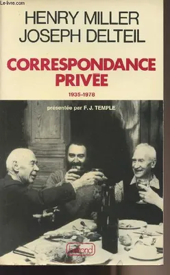 Correspondance privée 1935 - 1978, 1935-1978