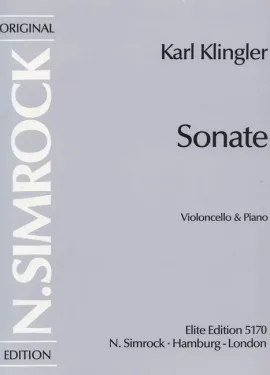 Sonata in A Minor, cello and piano.