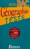 Géographie tests, tests