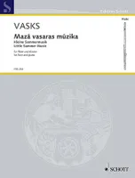 Maza vasaras muzika, (Little Summer Music). flute and piano. Partition et partie.