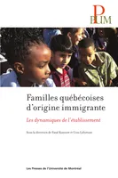 Familles québécoises d'origine immigrante, Les dynamiques de l'établissement