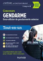 Concours Gendarme - Sous-officier de gendarmerie externe - 2024/2025, Tout-en-un
