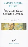 Élégies de Duino - Sonnets à Orphée et autres poèmes, et autres poèmes