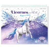 Licornes de rêve - Carnet créatif - Magie des étoiles édition  2023