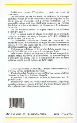 Vieillir immigré et célibataire en foyer, Le cas de la résidence sociale du Bourget en Seine-Saint-Denis (1990-1992)
