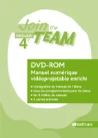 Join the Team 4ème - manuel numérique vidéo projetable - DVD - tarif adoptant