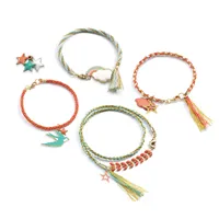 Bijoux à créer 'bracelets kumihimo' céleste djeco 9818 , loisirs créatifs  enfants