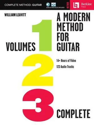 A Modern Method for Guitar - Complete Method, Volumes 1, 2, and 3 with 14+ Hours of Video and 123 Audio Tracks
