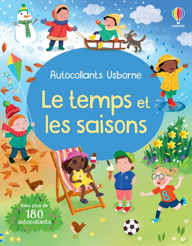 Livres Jeunesse Loisirs et activités Le temps et les saisons - Premiers autocollants - Dès 3 ans Alice Beecham