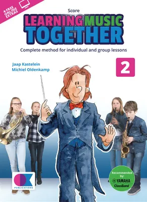 Learning Music Together Vol. 2, Complete method for individual and group lessons - Score