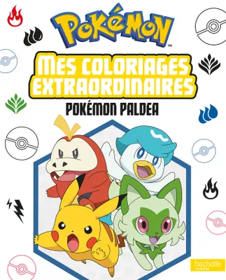 Pokémon - Coloriages extraordinaires Paldea, Coloriages extraordinaires