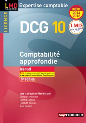 OPE LMD DCG 10 COMPTA APPROF MANUEL 8E ED