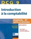 9, DCG 9 - Introduction à la comptabilité 2013/2014 - 5e édition - Manuel et applications, Manuel et applications