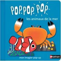 Pop Pop Pop: Mon imagier Pop-up les animaux de la mer