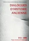 Dialogues d'histoire ancienne, n°31-2/2005