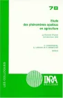 Etude des phénomènes spatiaux en agriculture, La Rochelle (France), 6-8 décembre 1995