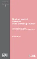 DROIT ET SOCIETE AU MIROIR DE LA CHANSON POPULAIRE