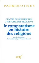 Le Comparatisme en histoire des religions, actes du colloque international de Strasbourg, 18-20 septembre 1996