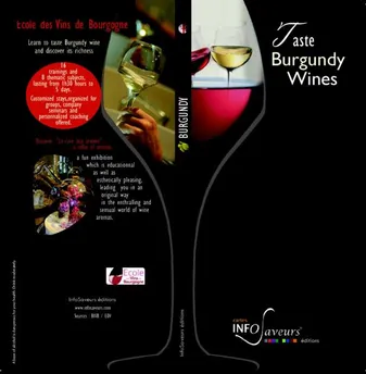 Taste Burgundy Wines (40 cartes InfoSaveurs) - English Version