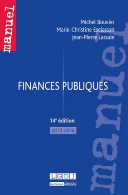 Finances publiques / 2015-2016