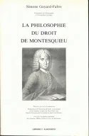 La Philosophie du droit de Montesquieu