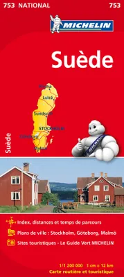 Carte Nationale Suede / Zweden