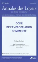 code de l'expropriation commenté, Code de l'expropriation commenté