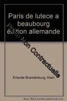Paris de lutece a beaubourg edition allemande