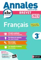 Annales Brevet 2023- Français - Corrigés