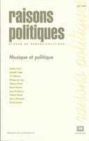 Raisons politiques 14, 2004, Musique et politique