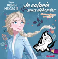 Disney La Reine des Neiges 2 - Je colorie sans déborder (Elsa et Bruni) - Gros contours en relief !