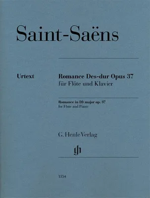 Romance en Ré bémol majeur op. 37 pour flûte et piano