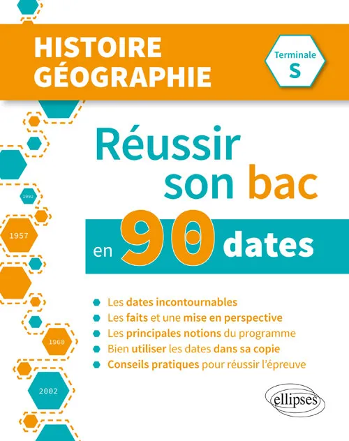 Livres Scolaire-Parascolaire Lycée Réussir son bac en 90 dates - Histoire-Géographie - Terminale S Thierry Bonnafous