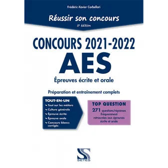 Réussir son concours AES 2021-2022 • Tout-en-un