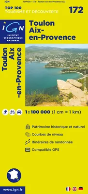 Top 100, 172, Aed Toulon/Aix-En-Provence  1/100.000