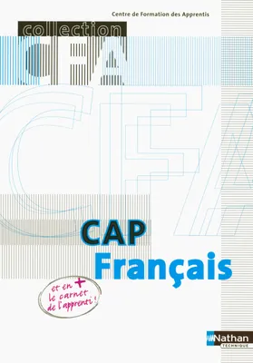 Français CAP en CFA Cahier de l'élève Collection CFA Livre de l'élève