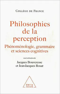 Philosophies de la perception, Phénoménologie, grammaire et sciences cognitives