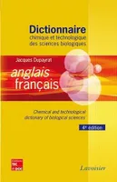 Dictionnaire chimique et technologique des sciences biologiques anglais/ français, Chemical and technological dictionnary of biological sciences