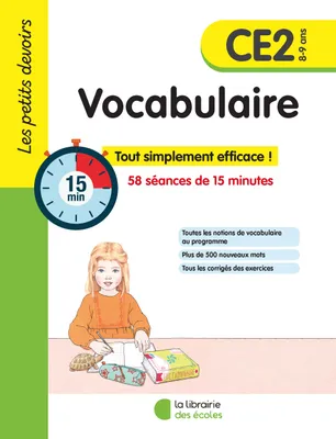 Les petits devoirs - Vocabulaire CE2