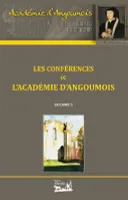 5, Les conférences de l'Académie d'Angoumois